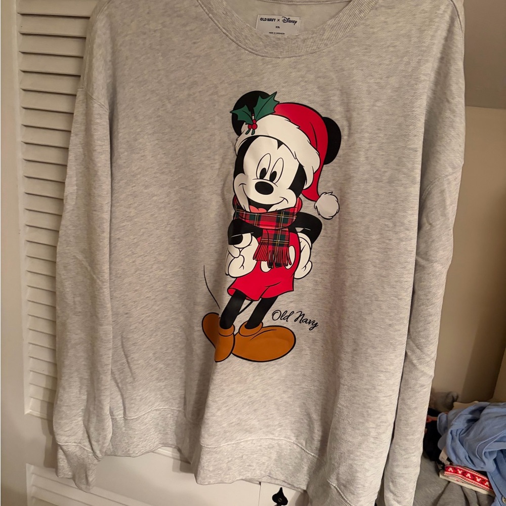 Old Navy x Disney Gray Sweatshirt